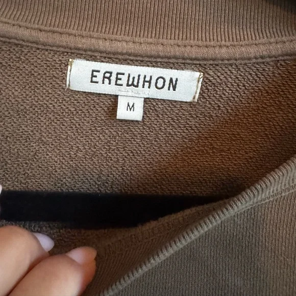 Luxury Grocer Erewhon Cropped Sweatshirt